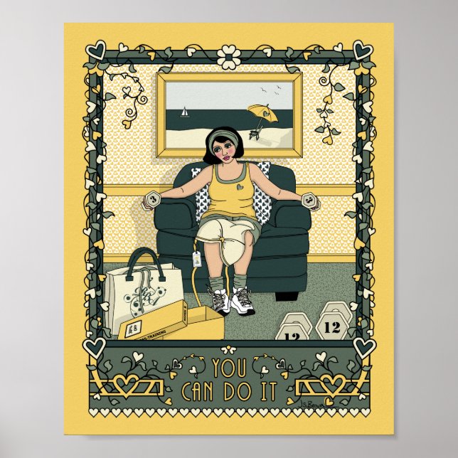 Sie können es_C_8x10 Poster machen (Vorne)