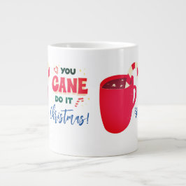 Sie können es in Weihnachten machen Jumbo-Tasse
