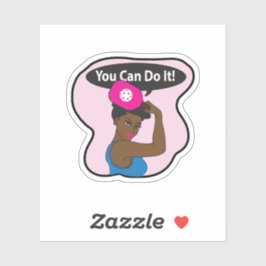 Sie können es Pickleball machen (B) Aufkleber