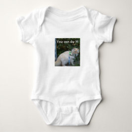 Sie können es tun! baby strampler
