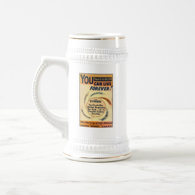 SIE KÖNNEN FÜR BIENSTEIN LEBEN BIERGLAS (Links)