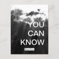 Sie können Himmel Blog Postkarte kennen