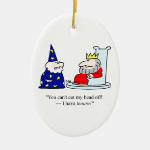 Sie können meinen Kopf nicht abschneiden - ich Keramikornament