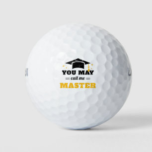 Sie können mich Master II nennen Golfball