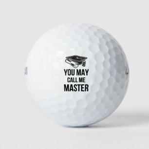 Sie können mich Master III nennen Golfball