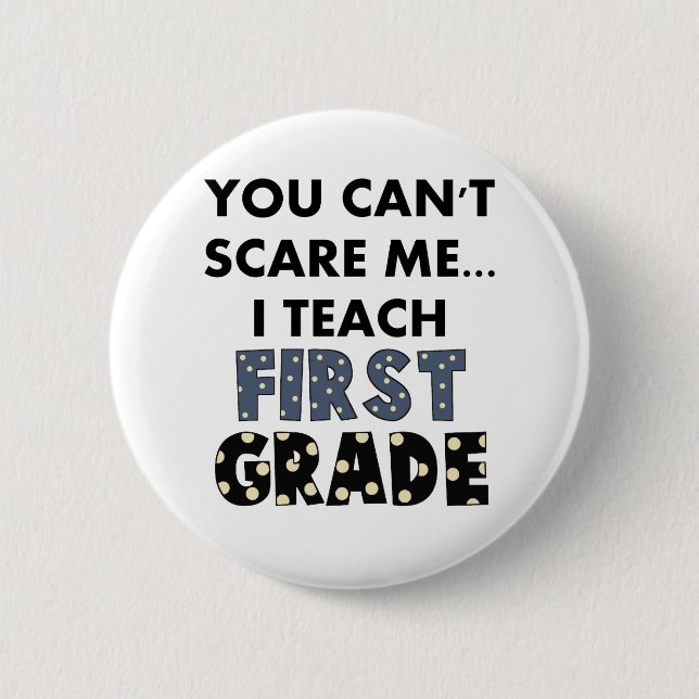 Sie können mich nicht erschrecken,…, das ich button (Vorderseite)