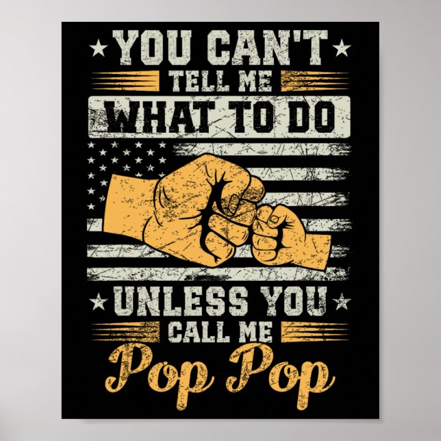 Sie können mir nicht sagen, was ich tun soll, wenn poster (Vorne)