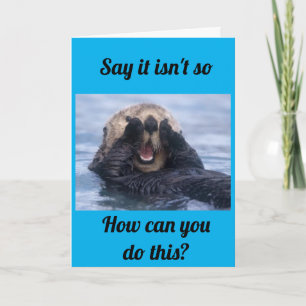 SIE KÖNNEN NEIN "KEIN BEWEGEN" NEIN! KARTE