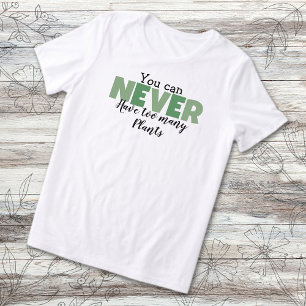 Sie können nie zu viele Pflanze Pflanze haben Tri-Blend Shirt