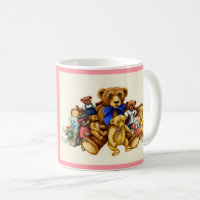 Sie können nie zu viele Teddybären TASSE rosa habe