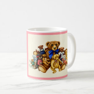 Sie können nie zu viele Teddybären TASSE rosa habe