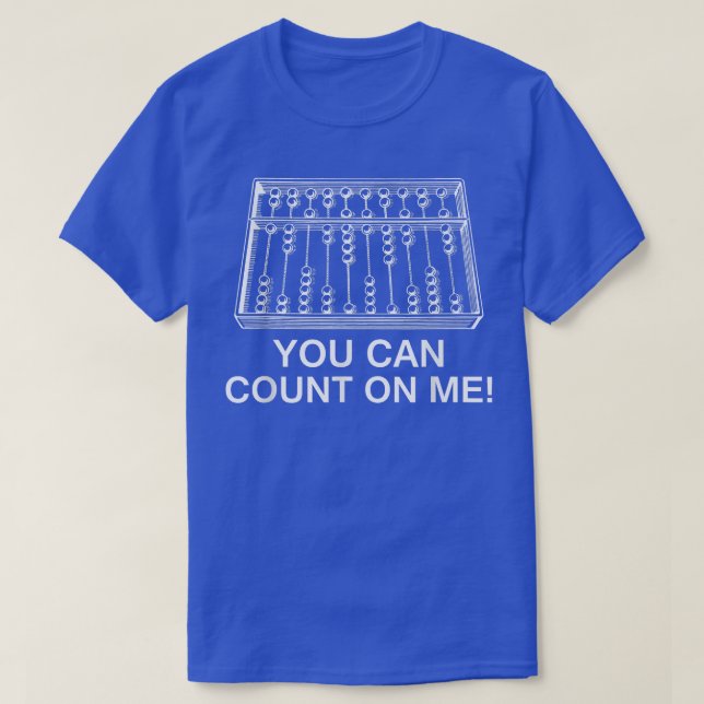 Sie können sich auf mich verlassen Abacus Funny Ma T-Shirt (Design vorne)