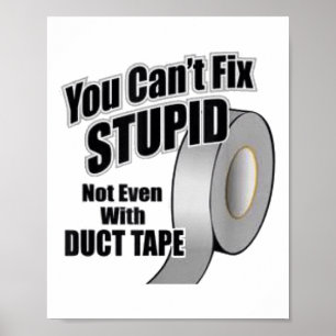 Sie können Stud nicht reparieren, nicht einmal mit Poster