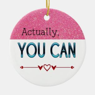 Sie können tatsächlich Motivierend/Individuelle Na Keramik Ornament