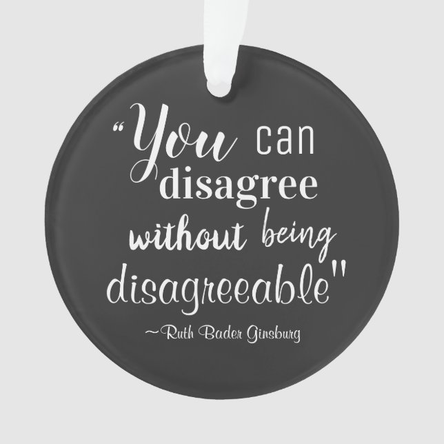 Sie können widersprechen, ohne dass es sich um ein ornament (Vorderseite)