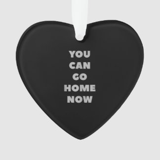 Sie können Zuhause gehen jetzt lustige Gym-Fitness Ornament