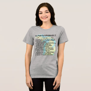 Sie könnten ein Michigander sein, wenn Tri-Blend Shirt