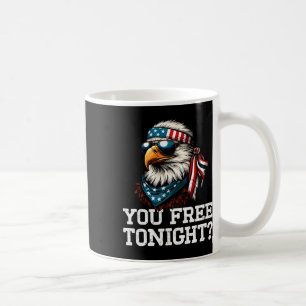 Sie kostenlos Heute Abend Adler Funny Patriotic Am Kaffeetasse