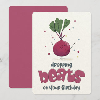 Sie lassen Beats auf Ihrem Geburtstag fallen - ein Einladung