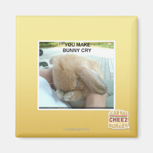 Sie lassen Häschen schreien Magnet