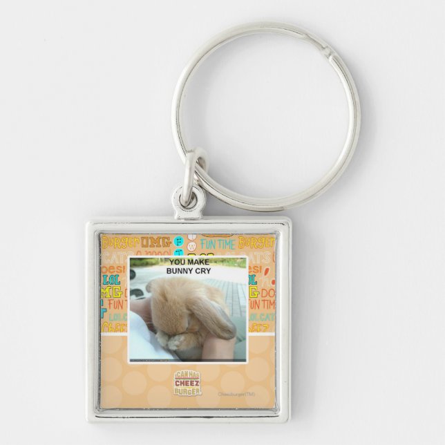 Sie lassen Häschen schreien Schlüsselanhänger (Vorne)