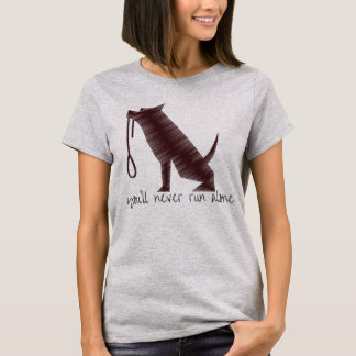 Sie lassen nie allein - Leistungst-stück laufen T-Shirt