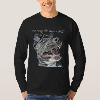 Sie läuteten die Dinnerglocke  Hund und Katze  für T-Shirt