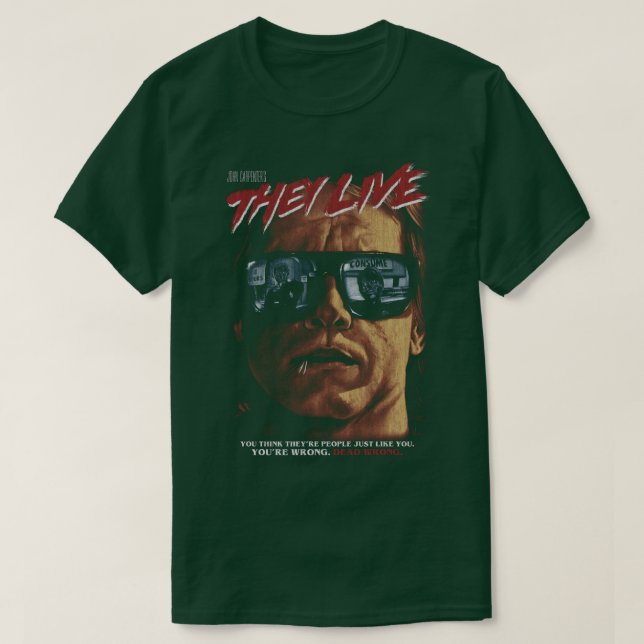 Sie leben 12 T-Shirt (Design vorne)