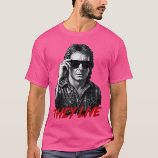 sie leben Familie Retro T-Shirt