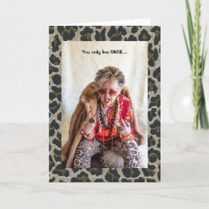 Sie leben nur einmal, März zu Ihrem eigenen Schlag Karte