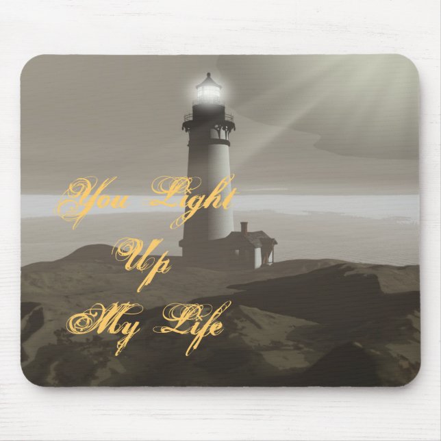 Sie leuchten meiner Leben-Mausunterlage Mousepad (Vorne)