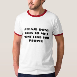 Sie Leute-Shirt T-Shirt