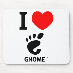 Sie Liebe Gnome? Zeigen Sie ihn! Mousepad