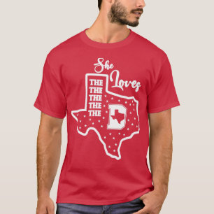 SIE LIEBEN DIE D DALLAS SHIRTS FÜR MÄNNERFRAUEN CO