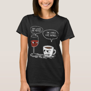 sie Lieben ich mehr Wein T-Shirt