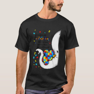 Sie liebte einen kleinen Jungen Baby Elephant Auti T-Shirt
