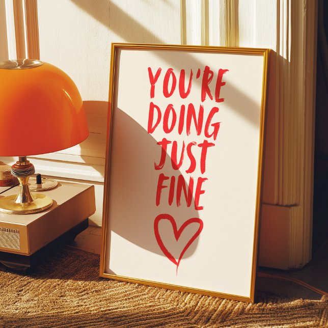 Sie machen einfach Art Print Poster (Von Creator hochgeladen)