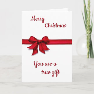 *SIE MACHEN JEDES BESONDERE* FREUND BEI CHRISTMAS FEIERTAGSKARTE