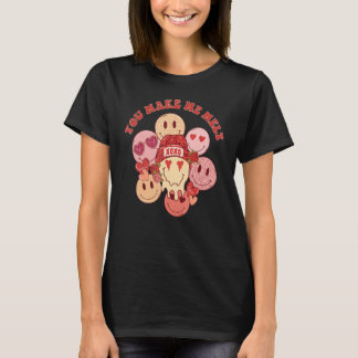Sie machen mich zu einer Melt Groovy XOXO Lmile Li T-Shirt