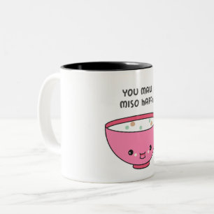 Sie machen Miso Happy Niedlich Zweifarbige Tasse
