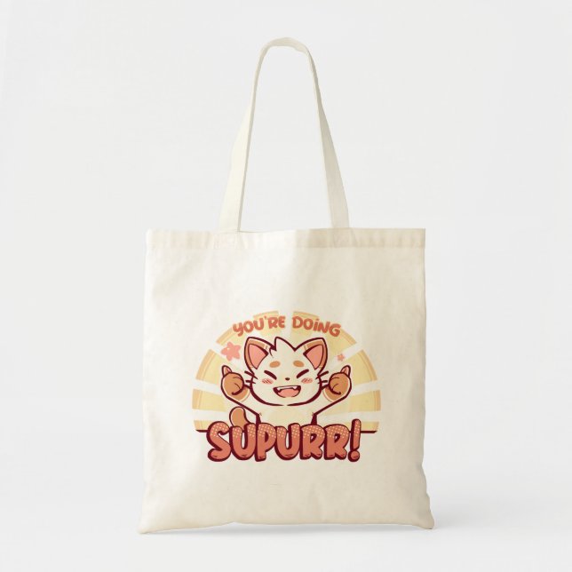 Sie machen SuPURR Tragetasche (Vorne)