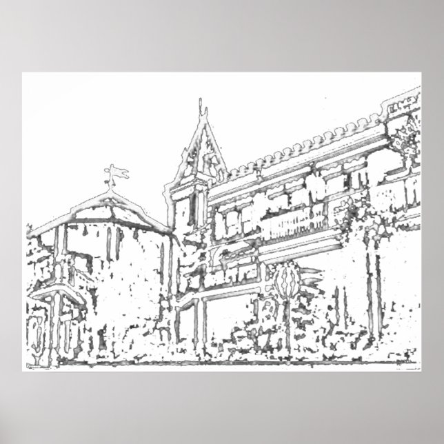 Sie malen u-Farbe Giardelli San Fran Bleistift Poster (Vorne)