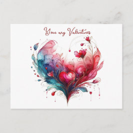 Sie meine Valentine Postcard Postkarte