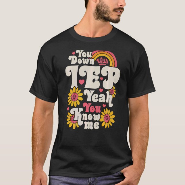 Sie mit IEP SPED Lehrer Special Bildung T-Shirt (Vorderseite)