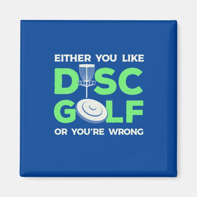 Sie mögen Disk Golf Magnet (Vorne)