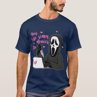Sie mögen gruselige Filmeoo Familie T-Shirt