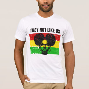 Sie mögen uns nicht AfroWoman Unterstützer der Sch T-Shirt