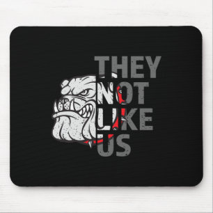 Sie mögen uns nicht den lustigen Bulldog American Mousepad