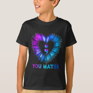 Sie Monat der Suizidpräventionsaufklärung  T-Shirt