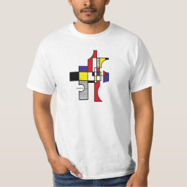 sie mondrian style jnf T-Shirt